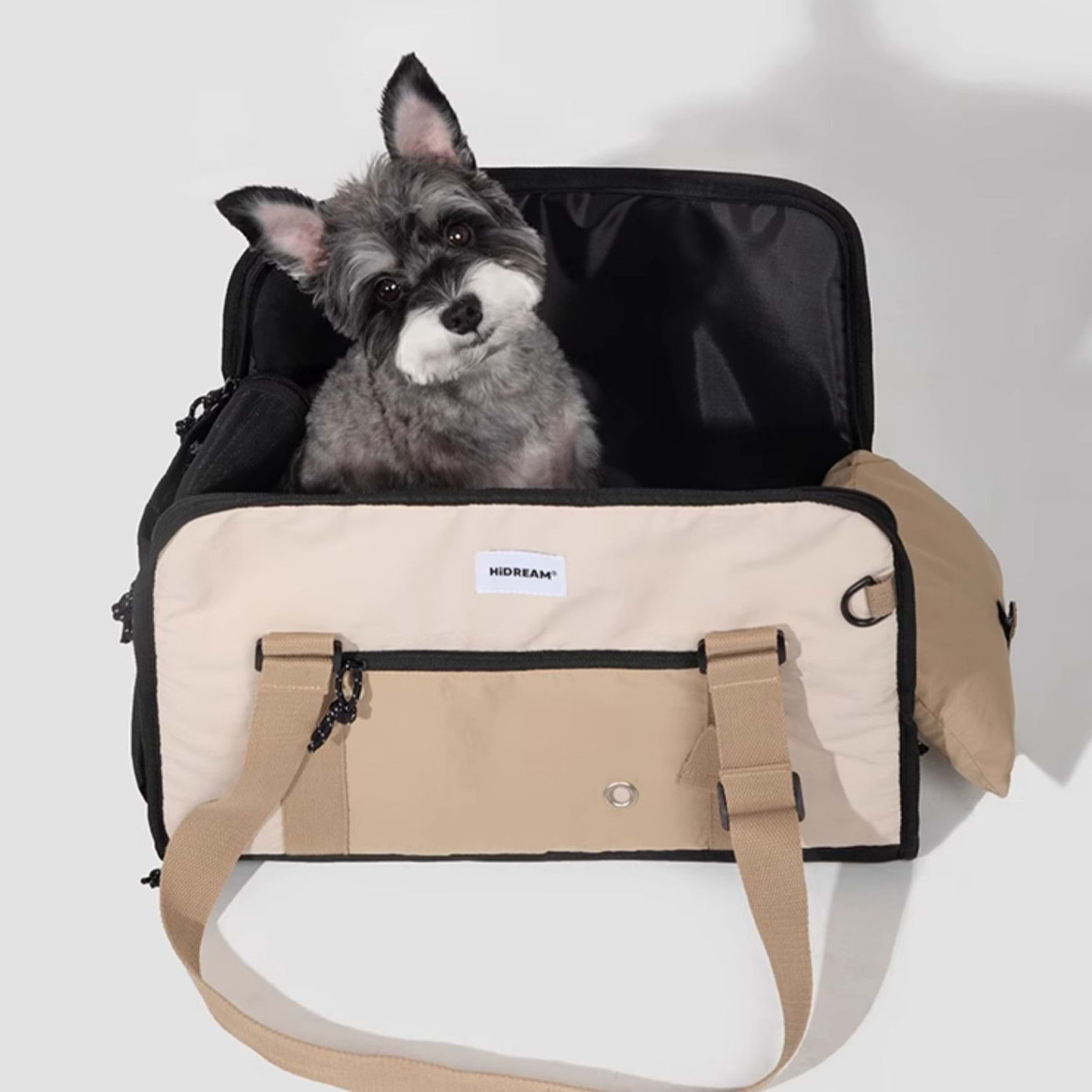 Transform Dream - Pets Carrier Bag - The Dog Dreams Carriers Beige / F