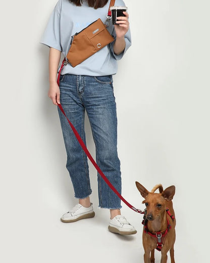 Comfort Brown - cross body Bag - The Dog Dreams