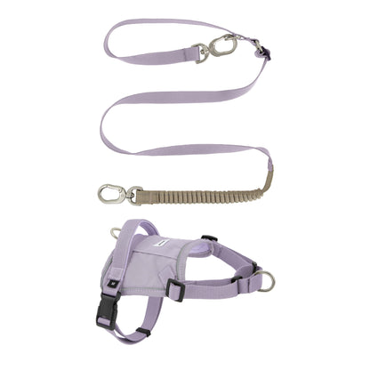 Evolution Purple Dog Set - Harness & Leash