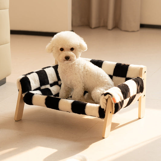 Modern Pet Bed - Checkerboard