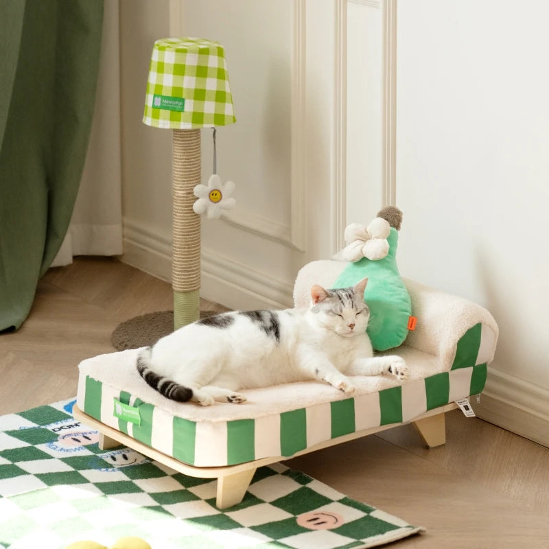 Warm Pet Bed - Green