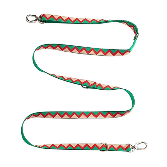 Walking Green - "Hands-free" 4-in-1 Leash - The Dog Dreams Dog Leashes Green / S